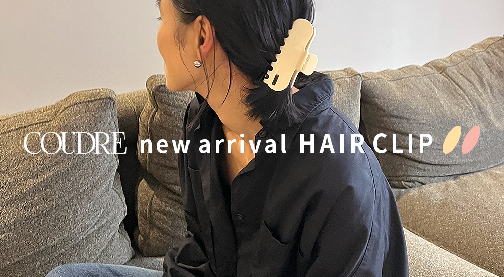 COUDRE ヘアクリップ