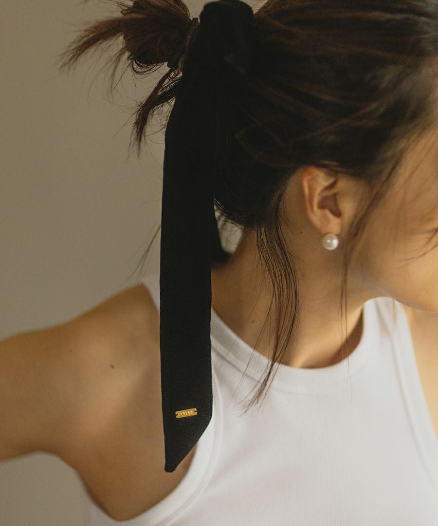 COUDLE 黒ベルベットリボンカチューシャ　 金子綾 ヘアアクセ】金子綾の愛用カチューシャやアレンジなどを紹介します
