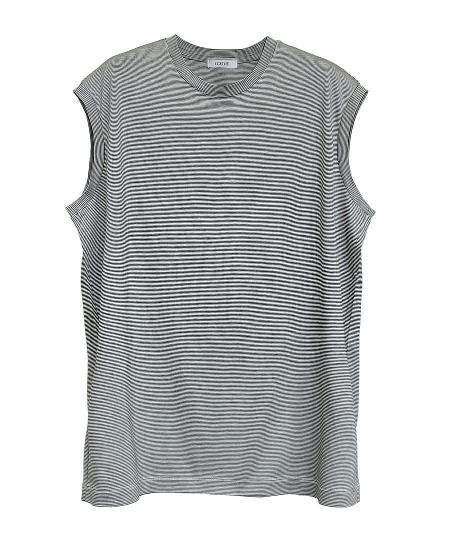 COUDRE コットンT　ダークグレー 　6分袖 コットンT（Tシャツ/カットソー）｜COUDRE（クードル）のファッション